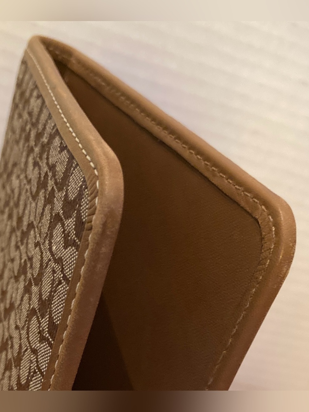 Vintage COACH Brown Tan y2k Signature Canvas Album Photo Book / Planner - Picture 13 of 14
